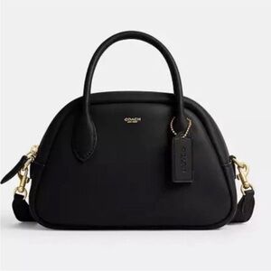 Coach Black borough bowling bag